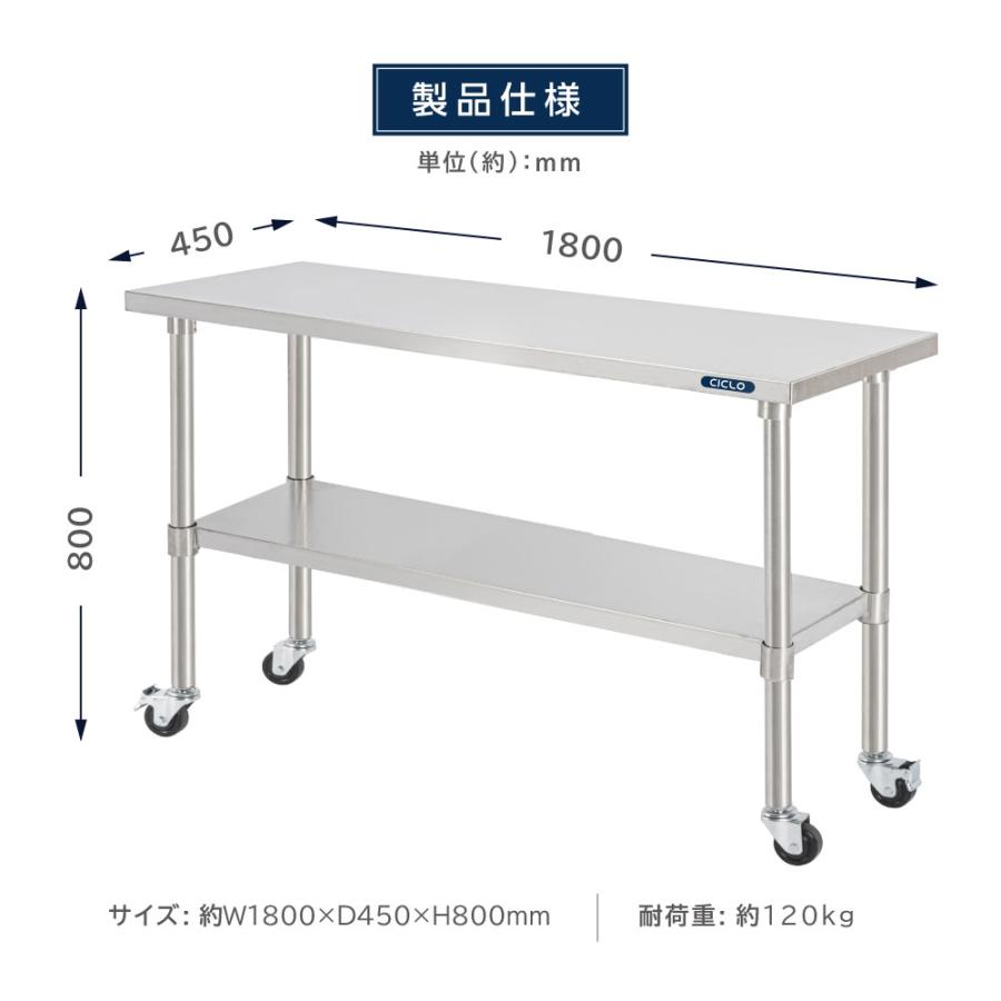 maruzen マルゼン 作業台 約W900×D600×H800mm スノコ2段 【公式通販】