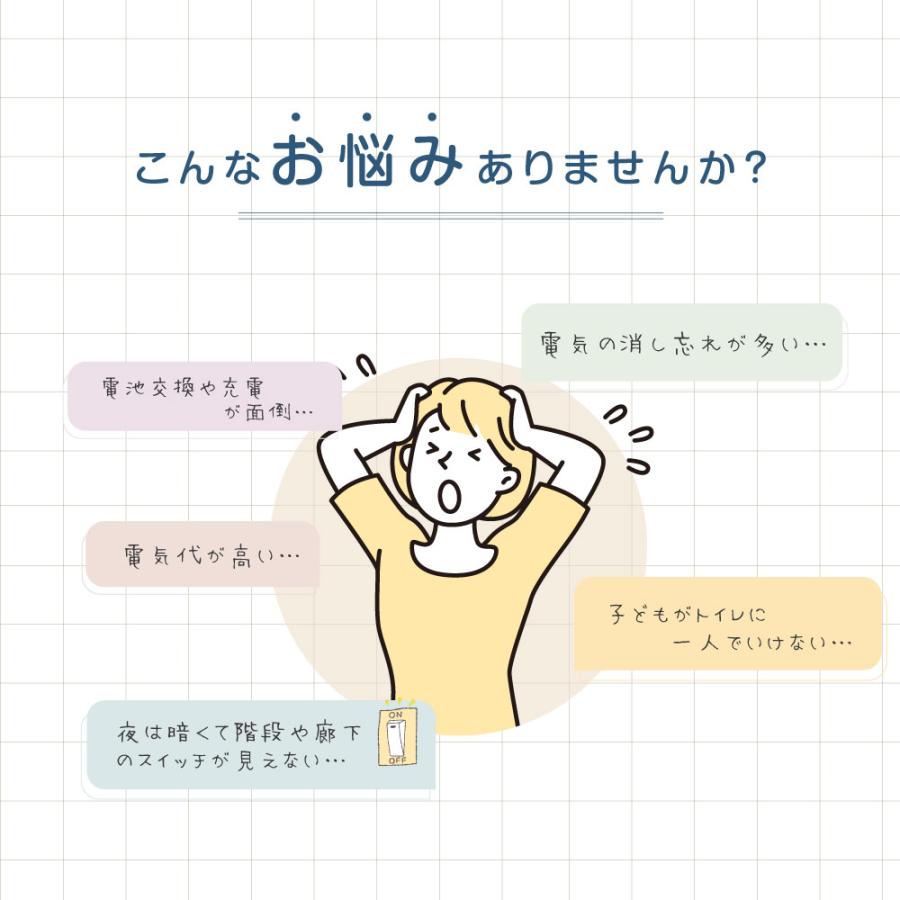 センサーライト コンセント 人感センサー 付き 調色LED  自動点灯 授乳ライト 明るさ 調節 感知 常夜灯 補助灯 消灯 室内 階段 玄関 廊下 ledcl-xyd01 | BESTSIGN | 02