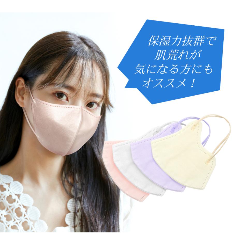 ひんやりマスク 冷感 立体マスク 3層構造 マスク 立体 不織布マスク チークマスク カラーマスク くちばし型 メガネが曇りにくい 人気 送料無料 mkc-10set爆買 | BESTSIGN | 09