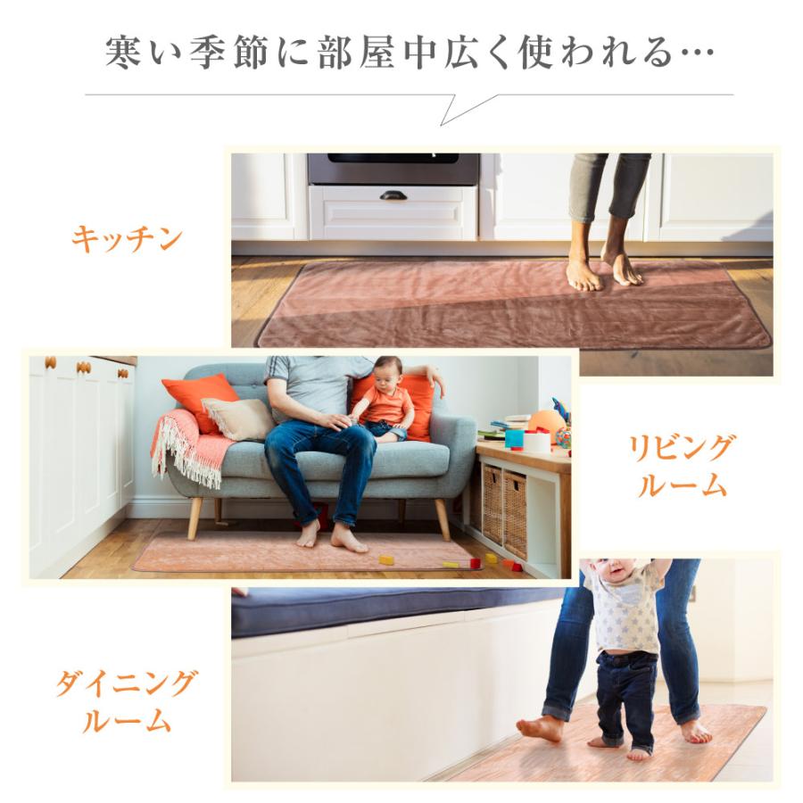 ホットゴロ寝マット １人用 電気毛布 無段階温度調節 タイマー付室温センサー 裏面スベリ止め 洗えるマット モリタ 新生活  mm-17ctr爆買 | BESTSIGN | 01