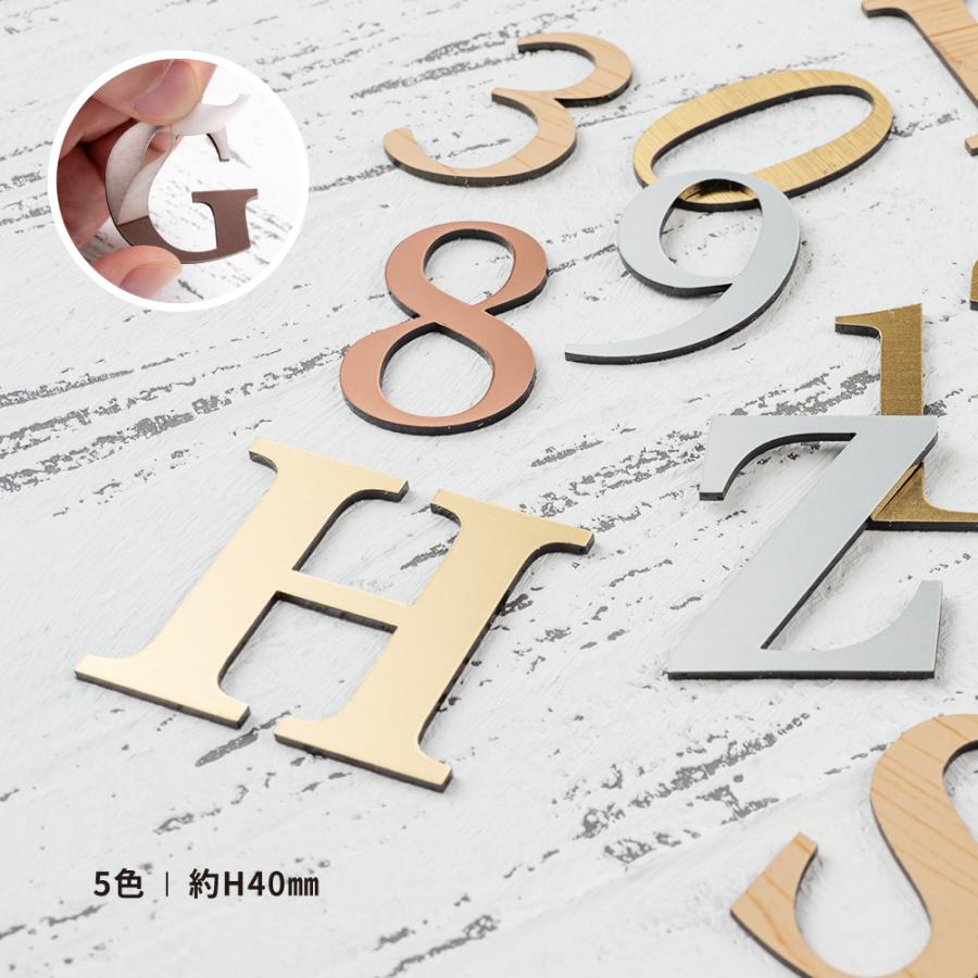 部屋番号 数字 プレート ルームナンバー 切文字 ロッカー 英文字