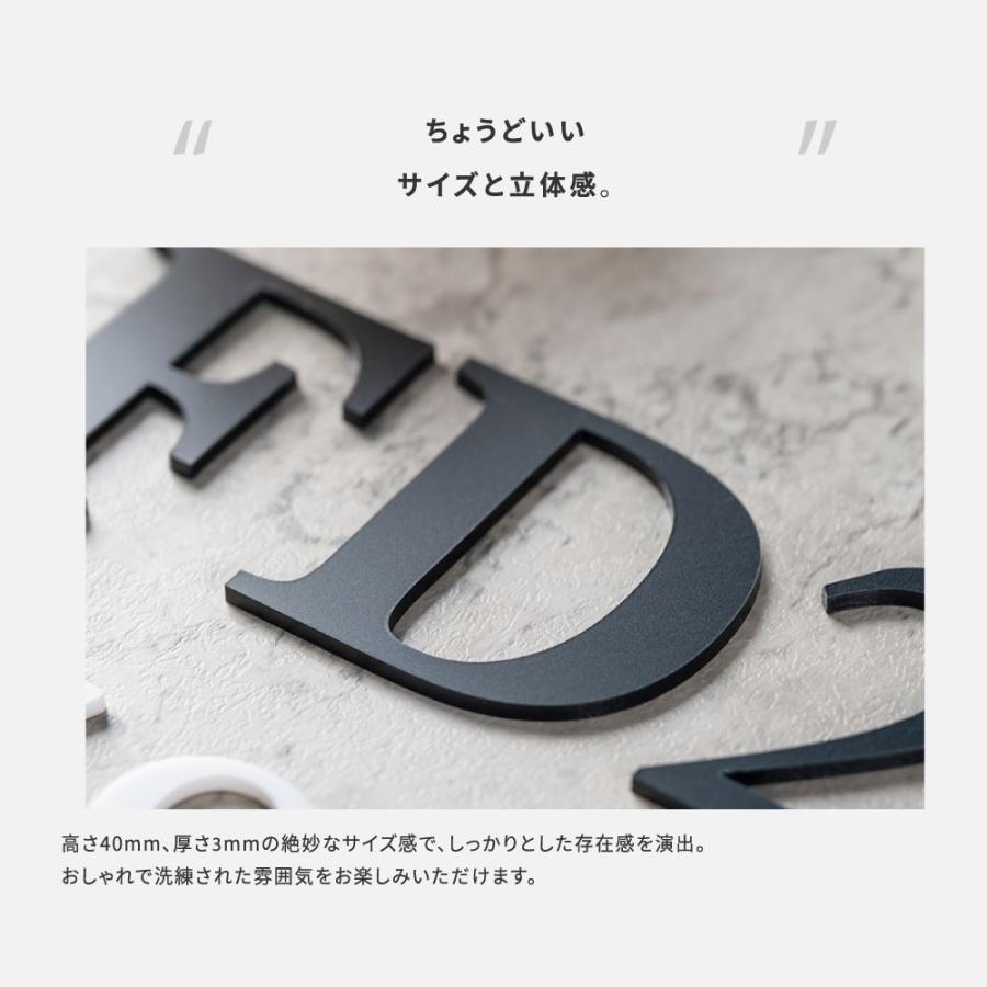 部屋番号 数字 プレート ルームナンバー 切文字 ロッカー 英文字