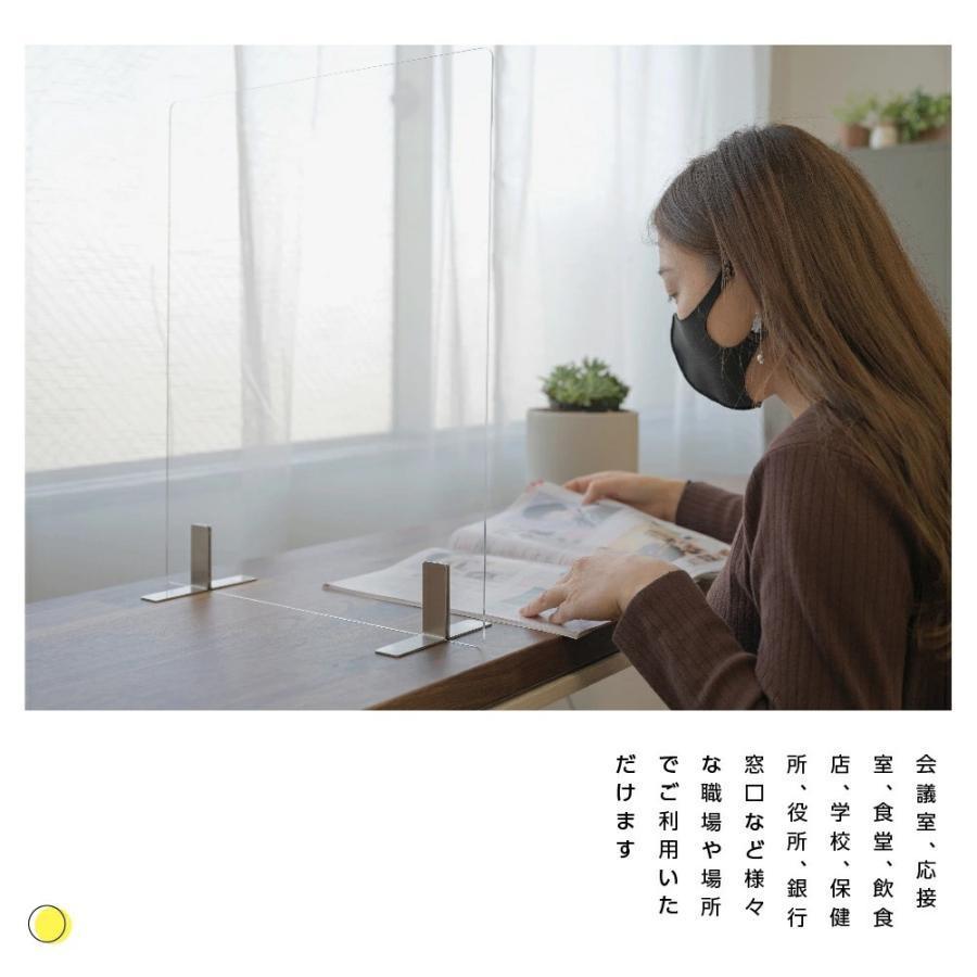 あすつく 日本製 パーテーション パネル ブランド激安セール会場 スタンド 超安定ステンレス製 Aps S 板厚3mm対応 S25 4 机 取り付け テーブル スタンド横幅25mm 4