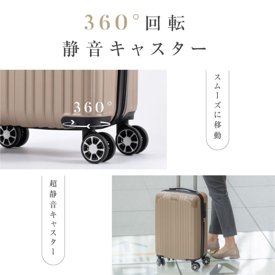 BESTSIGN（ベストサイン） スーツケース USBポート付き キャリーケース