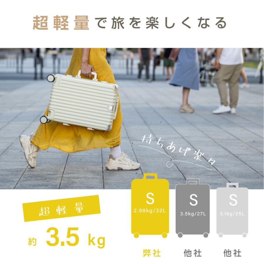 BESTSIGN（ベストサイン） スーツケース フレームタイプ USBポート付き