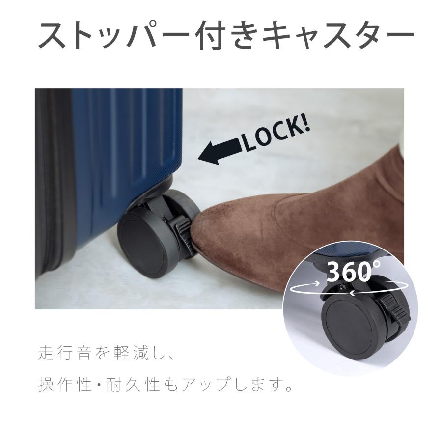 スーツケース  機内持ち込み キャリーケース S/M/Lサイズ  40L 60L 80L  ダブルキャスター s m lストッパー付き 収納ポケット USBポート付き 耐衝撃 360度回転 |  | 05