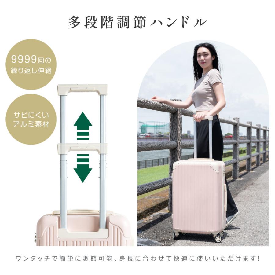 スーツケース キャリーバッグ S/Mサイズ  スマホスタンド フック付き 収納ポケット 耐衝撃 超軽量 360度回転 静音 ダブルキャスター 旅行 出張爆買 |  | 12