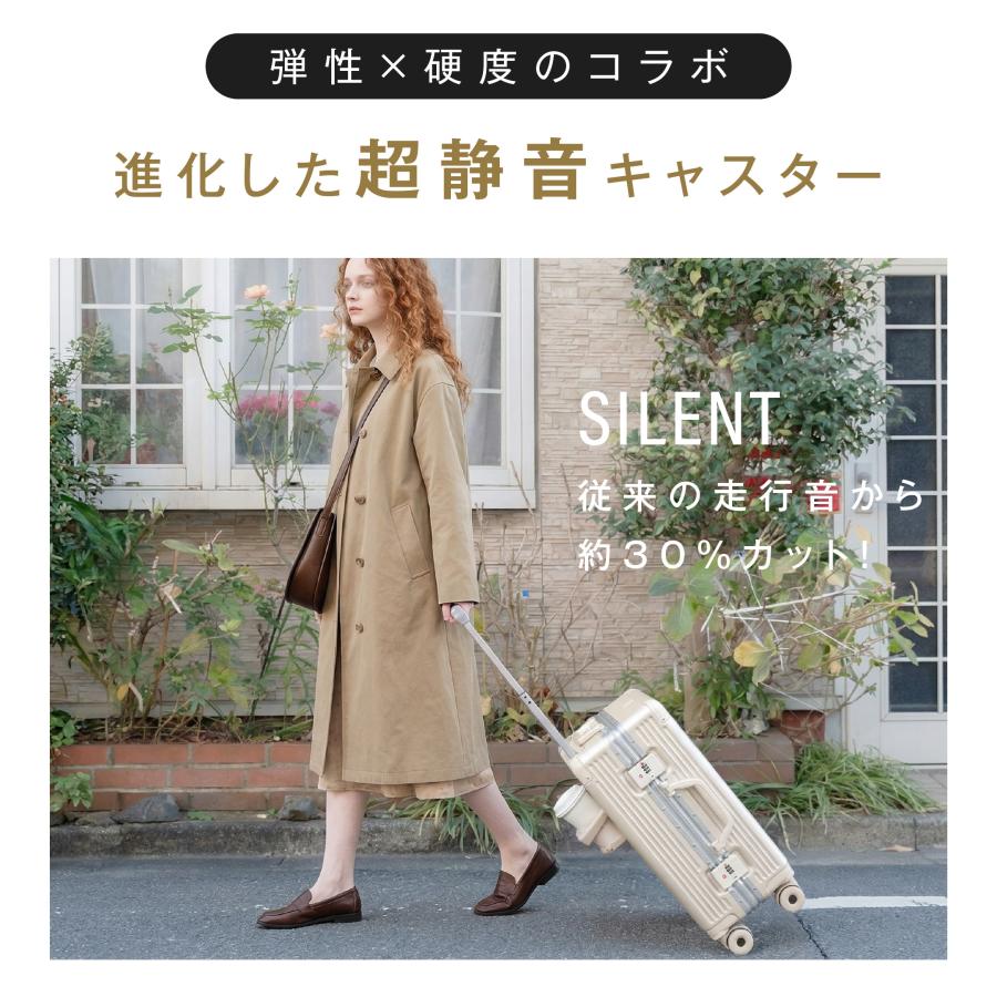 スーツケース フレームタイプ 機内持込可能 S/Mサイズ 38L/60L