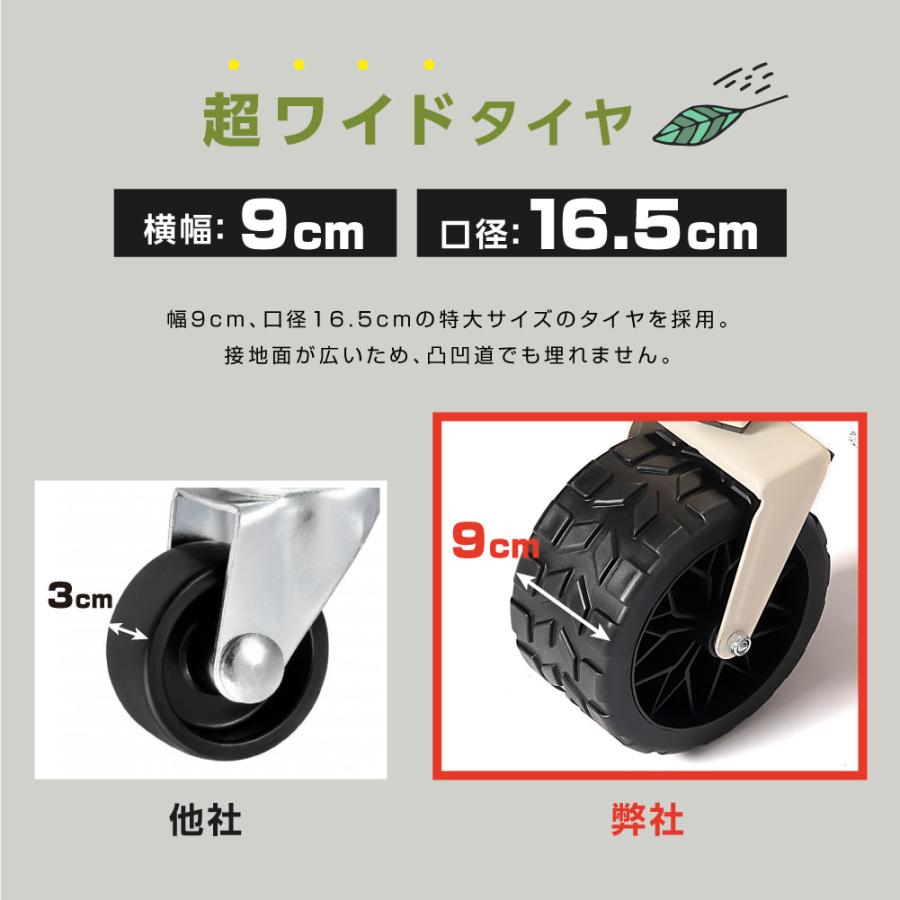 South Light アウトドアワゴン 折りたたみ 後ろ開け キャンプワゴン