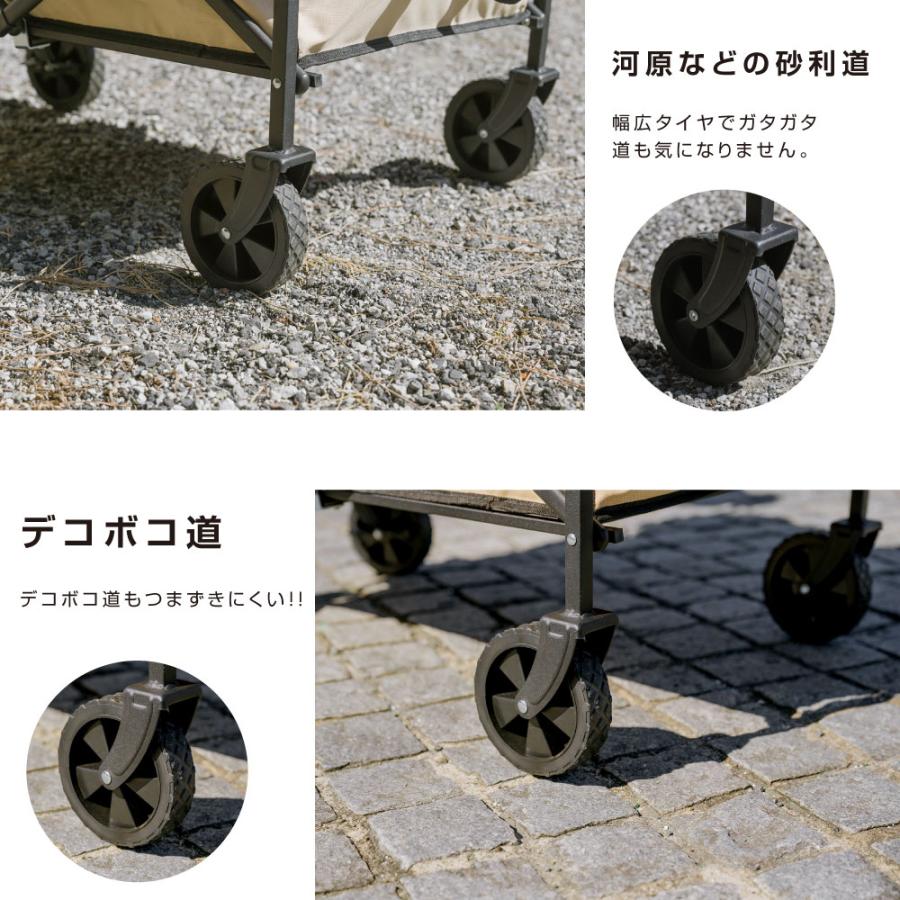 キャリーワゴン ワンタッチ折り畳み式 Amazon.co.jp: JIYUNII キャリーワゴン 折り畳み キャンプワゴン