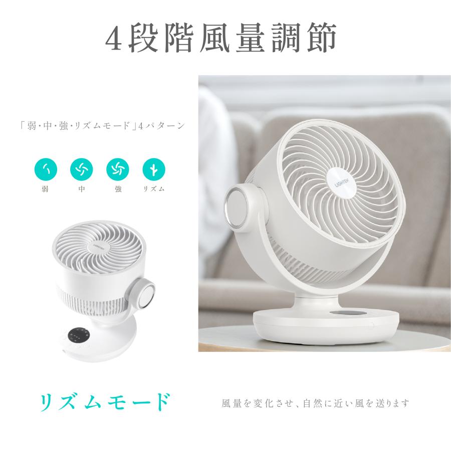 BESTSIGN（ベストサイン） サーキュレーター 扇風機 卓上 小型 dc