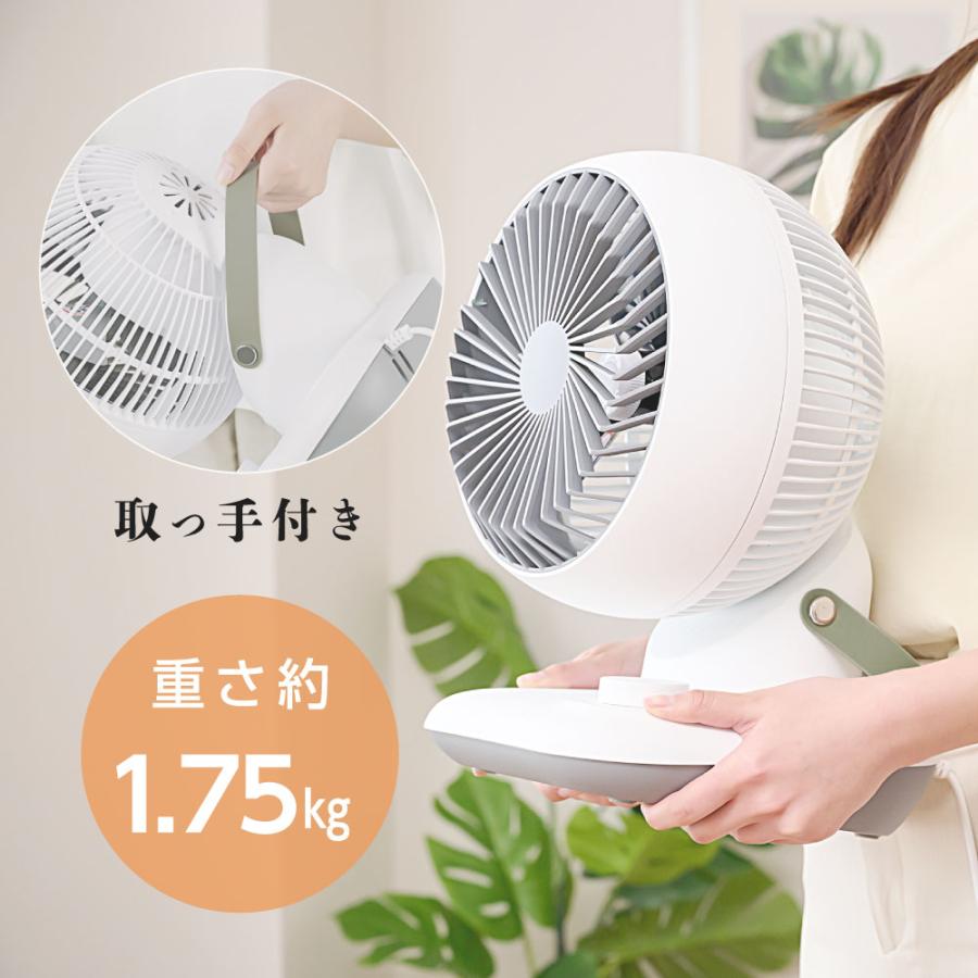 サーキュレーター 扇風機 自動360°首振り 省エネ リビング 首振り BESTSIGN 扇風機 サーキュレーター リビング扇風機 3段階風量