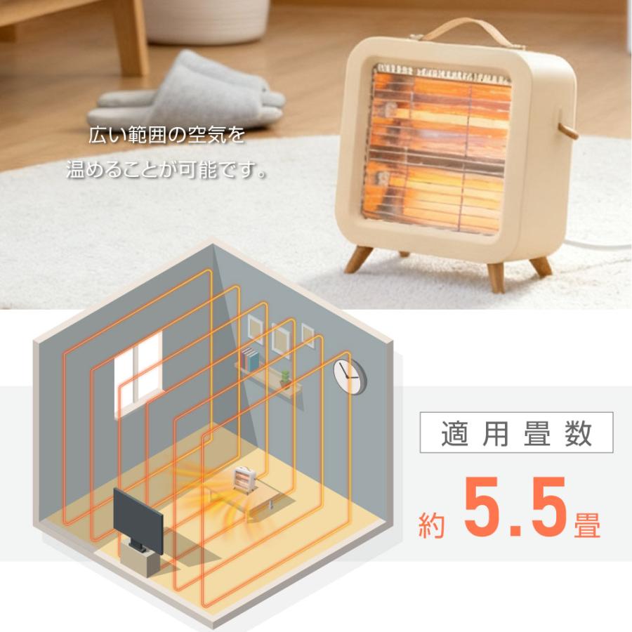BESTSIGN ヒーター 小型 電気ヒーター 速暖 電気ストーブ ☆本日