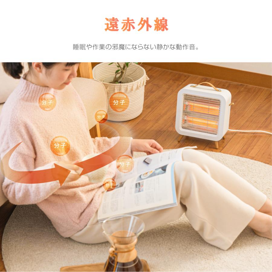 BESTSIGN（ベストサイン） ヒーター 小型 電気ヒーター 速暖 電気
