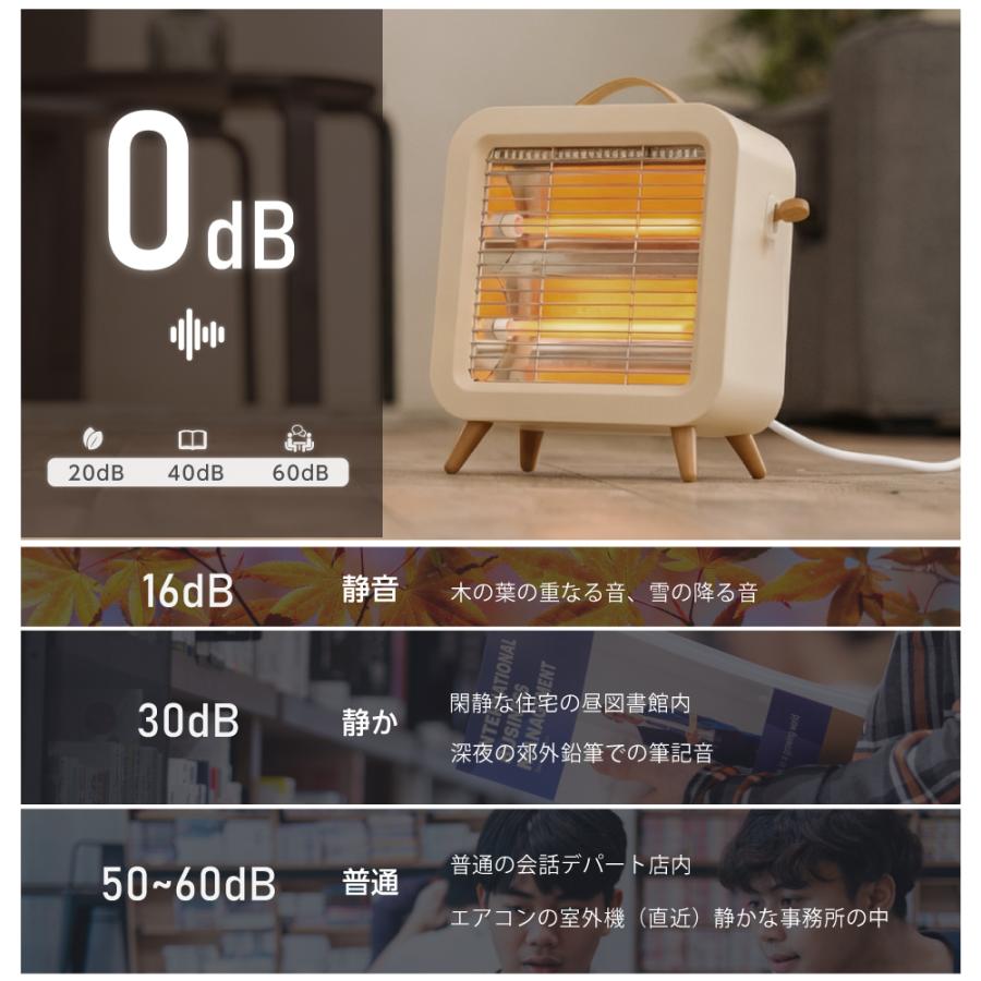 電気式　ヒーター　おしゃれ BESTSIGN（ベストサイン） ヒーター 小型 電気ヒーター 速暖 電気