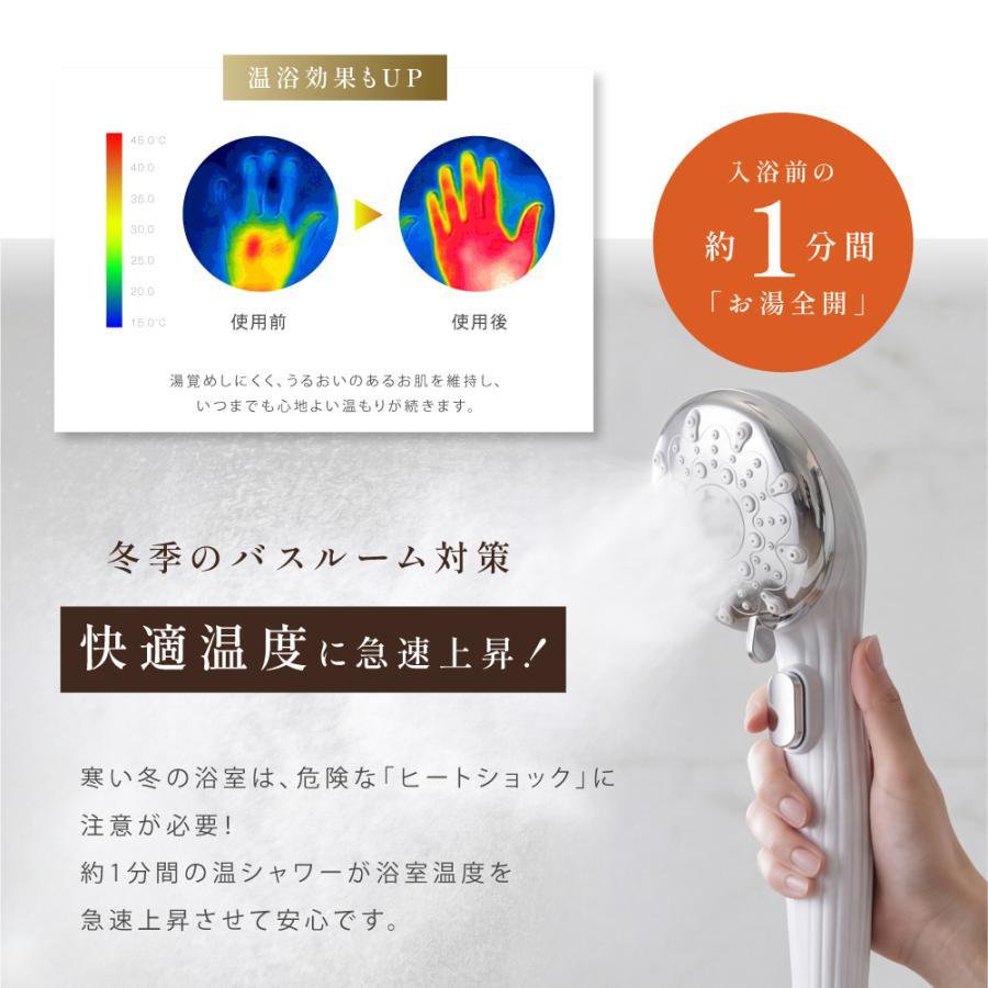 シャワーヘッド スキンケア 節水 高洗浄力 手元止水 うるおい 美肌