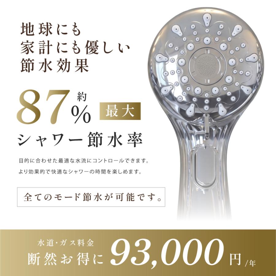 シャワーヘッド スキンケア 節水 高洗浄力 手元止水 うるおい 美肌