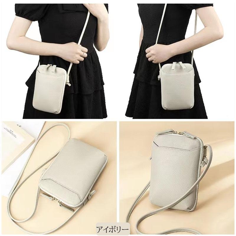 スマホポーチ レディース 本革 スマホショルダー おしゃれ ショルダー