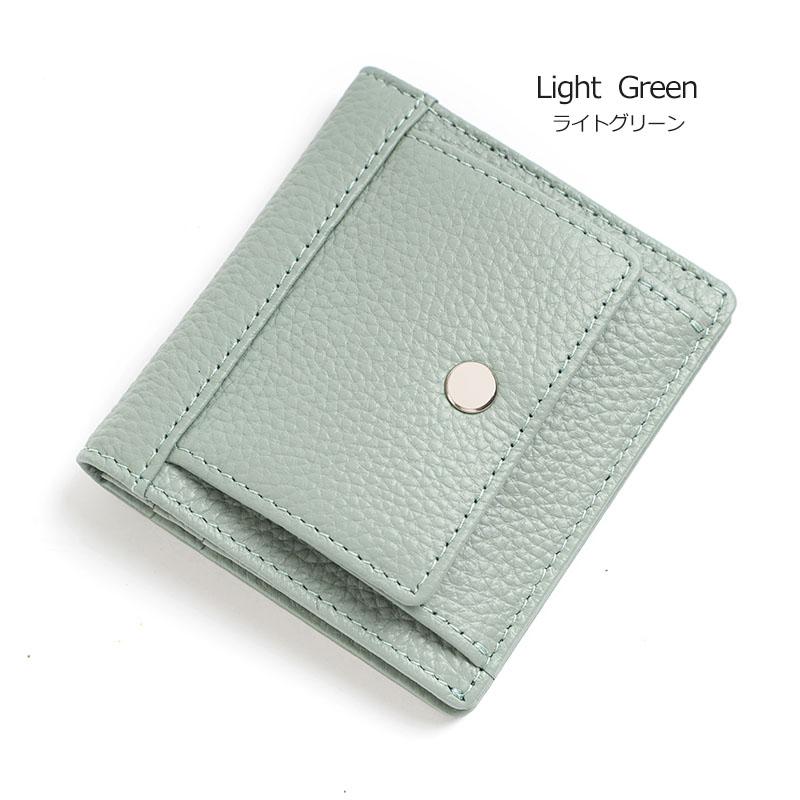 ミニ財布 二つ折り レザー Mini財布 レディース 財布 軽い おしゃれ