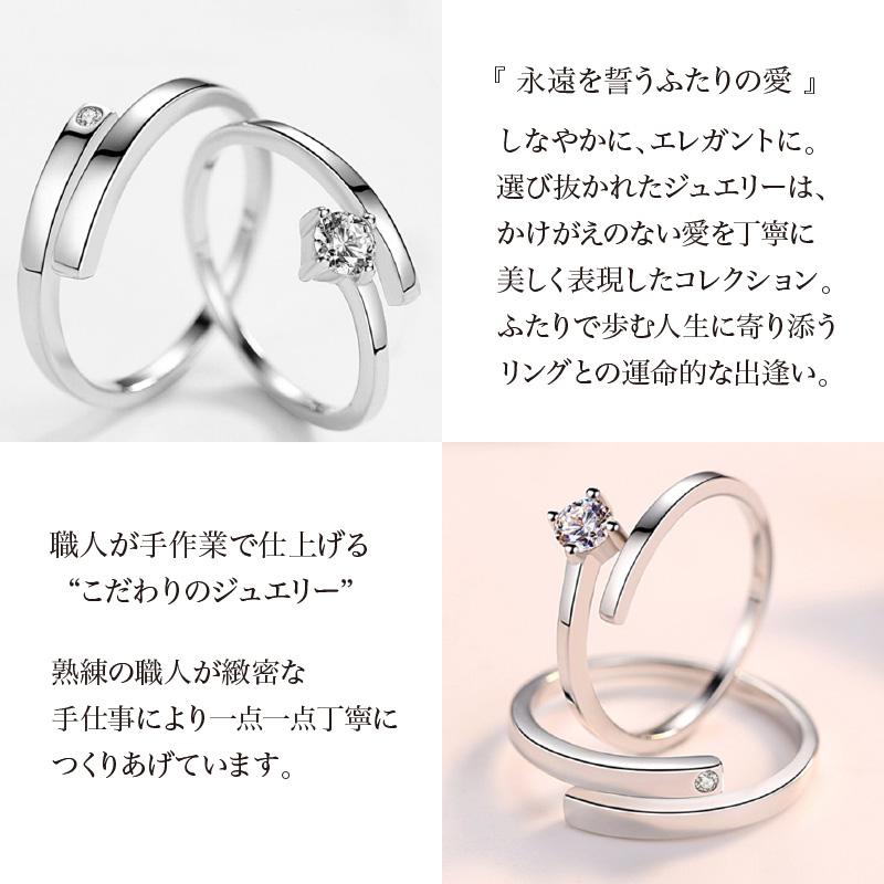 ペアリング カップル 2個セット 恋人 バレンタインデー 永遠を誓う