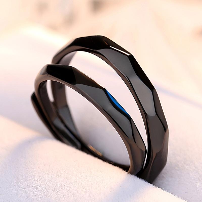 ペアリング シンプル ペア 恋人 カップル 永遠の誓い リング バレンタインデー 結婚指輪 恋人 レディース メンズ シルバー925 ギフト フリーの画像