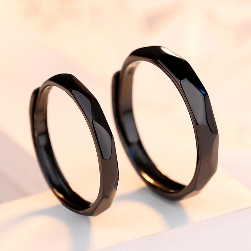 ペアリング シンプル ペア 恋人 カップル 永遠の誓い リング バレンタインデー 結婚指輪 恋人 レディース メンズ シルバー925 ギフト フリーの画像