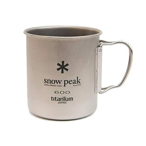 素晴らしい価格 送料無料 スノーピーク(snow peak) チタン シングルマグ 600 MG-044R マグカップ、コップ