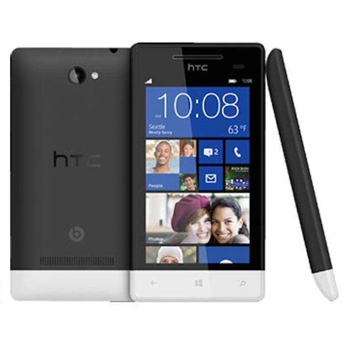 [送料無料] SIMフリー HTC Windows8 Phone 8S A620e 黒&白 ブラック&ホワイト 日本語対応Windows8 OS 海外シムフリースマートフォン｜bestsupplyshop