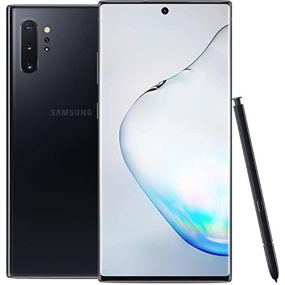 (再生新品)  Samsung Galaxy Note10+ N975U1 海外SIMフリースマートフォン 256GB ブラック(Aura Black) | 国際送料無料｜bestsupplyshop