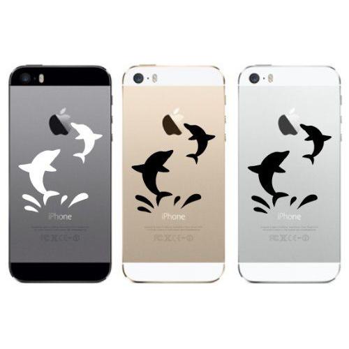 Iphone Deco りんごマークの周りに貼るステッカー For Iphone Se 5s 5c 5 いるか Ip5id03 ベストサプライショップ 通販 Yahoo ショッピング