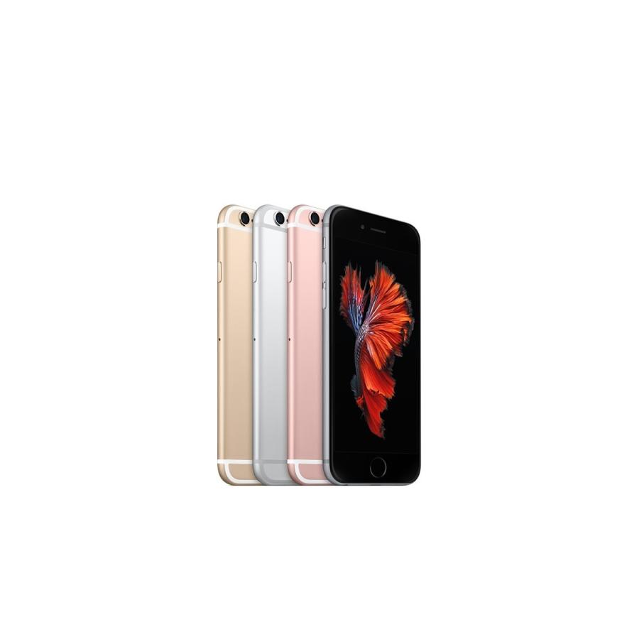 再生新品] 海外SIMシムフリー版 Apple iPhone6s シルバー(ホワイト白 