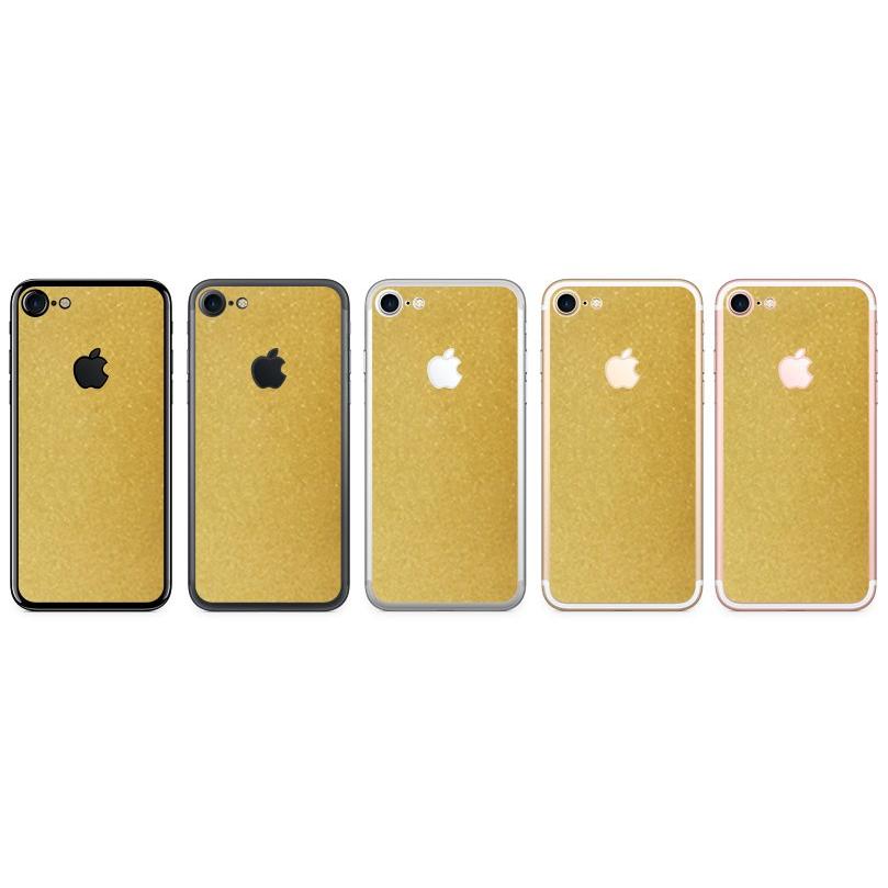 iPhone8/7(8Plus/7Plus)用 カスタムデザイン液晶フィルム シール(ラメ