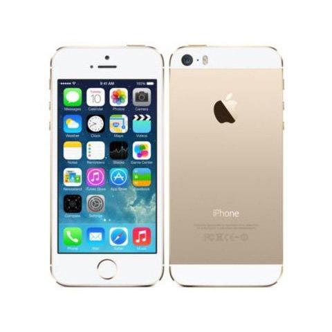 再生新品]海外SIMシムフリー版 Apple iPhone5S ゴールド64GB  
