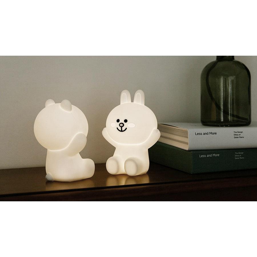 LINE FRIENDS フィギュアLEDランプ ハグミー HUG ME (充電式デスク