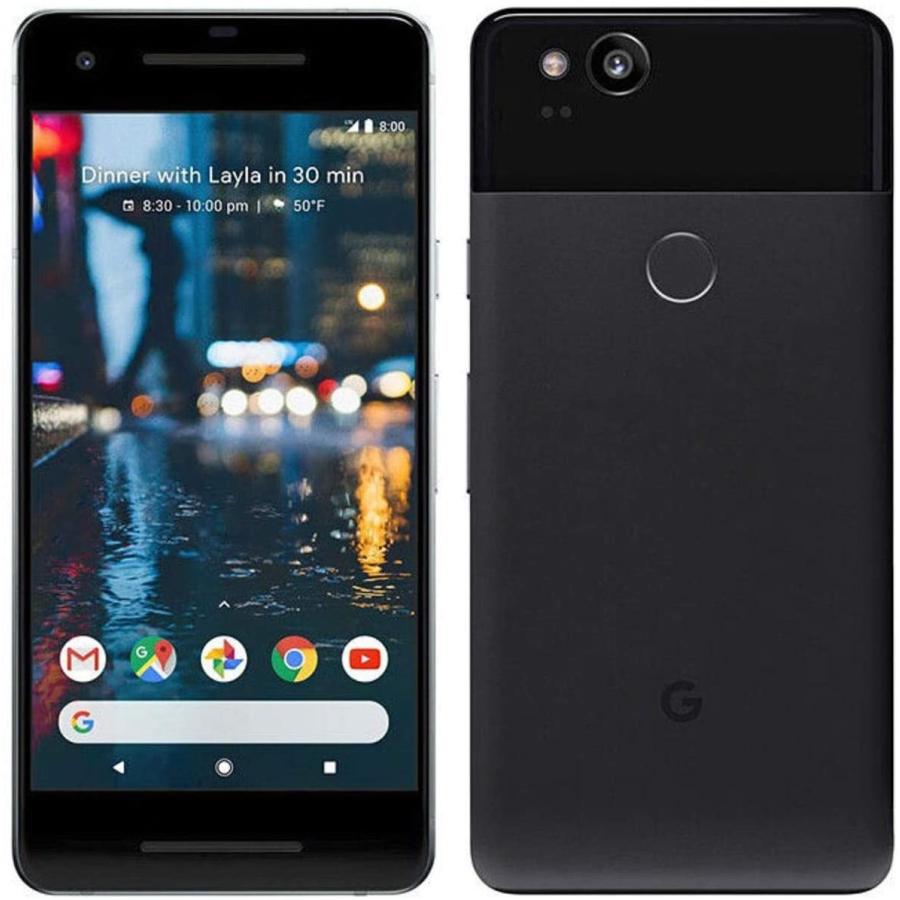 (再生新品)SIMフリー Google 5.0 Pixel 2 | 64GB ブラック グローバル版 | 国際送料無料｜bestsupplyshop