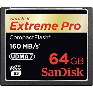 SanDisk Extreme Pro CFカード64GB 1067倍速(160MB/秒) UDMA7 4K対応  SDCFXPS-064G[送料無料]｜bestsupplyshop