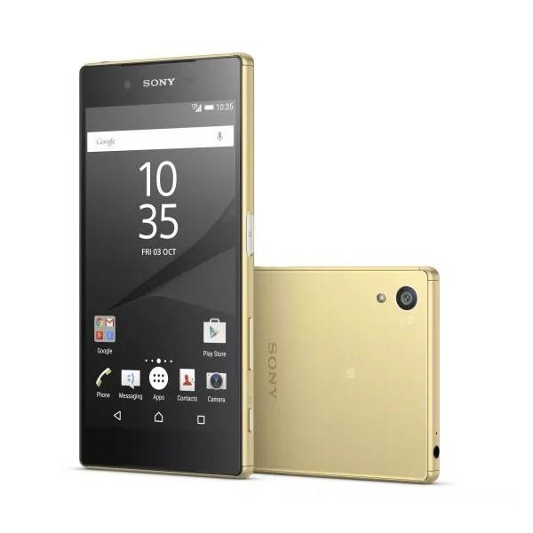 [再生新品] 海外SIMシムフリー版 Sony XPERIA Z5 E6653 本体 32GB (金ゴールド) 技適取得品 / 送料無料｜bestsupplyshop
