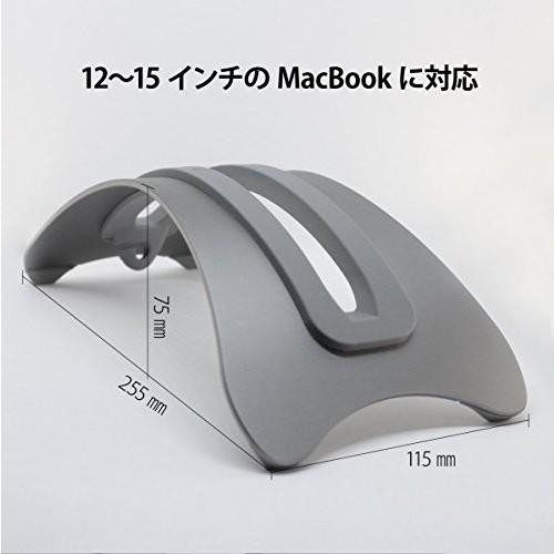 LAMPO【日本ブランド 2年保証】 アルミ ノートPC スタンド Apple MacBook Pro / Air クラムシェル 冷却　ノートパソコンスタンド｜besttools｜05