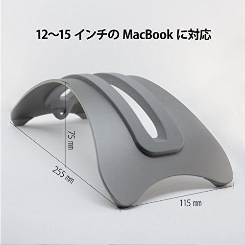 LAMPO【日本ブランド 2年保証】 アルミ ノートPC スタンド Apple MacBook Pro / Air クラムシェル 冷却　ノートパソコンスタンド｜besttools｜05