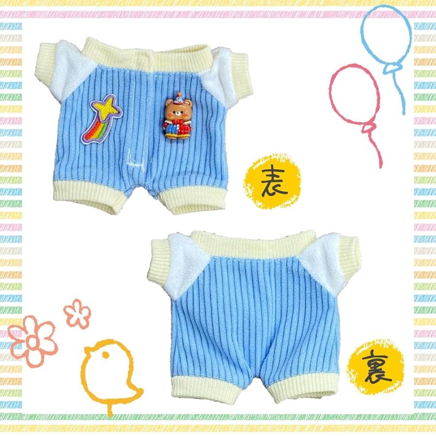 ラブブ服 ドール用着せ替え服 15~17cm 着せ替え服 2点セット