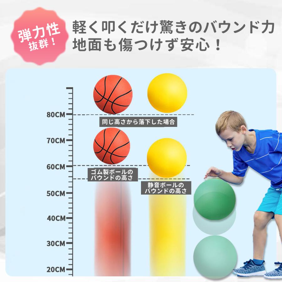 室内用 ボール 静音ボール サイレントボール 柔らかい 子供 室内 室内遊び 安全 静音 バスケ サッカー 子供用 こども 軽量 室内遊び｜besttradingys｜05