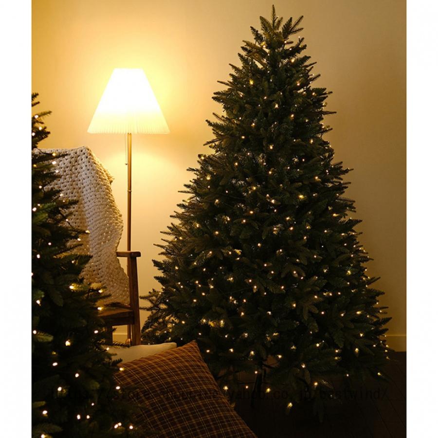 クリスマスツリー 特大 針葉樹 おしゃれ 北欧 まるで本物 ドイツトウヒツリー オーナメント飾り ヌードツリー クリスマスツリー スリム プレゼント クリスマスツリー