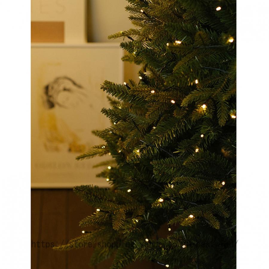 クリスマスツリー 特大 針葉樹 おしゃれ 北欧 まるで本物 ドイツトウヒツリー オーナメント飾り ヌードツリー クリスマスツリー スリム プレゼント クリスマスツリー