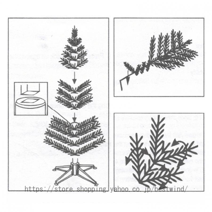 クリスマスツリー 大型 針葉樹 クリスマス飾り オーナメント 飾り もみの木 飾付け クリスマス雑貨 おしゃれ キラキラ 雰囲気満々 簡単な組立品 部屋飾り 商店 UOI1261933263(11614円)
