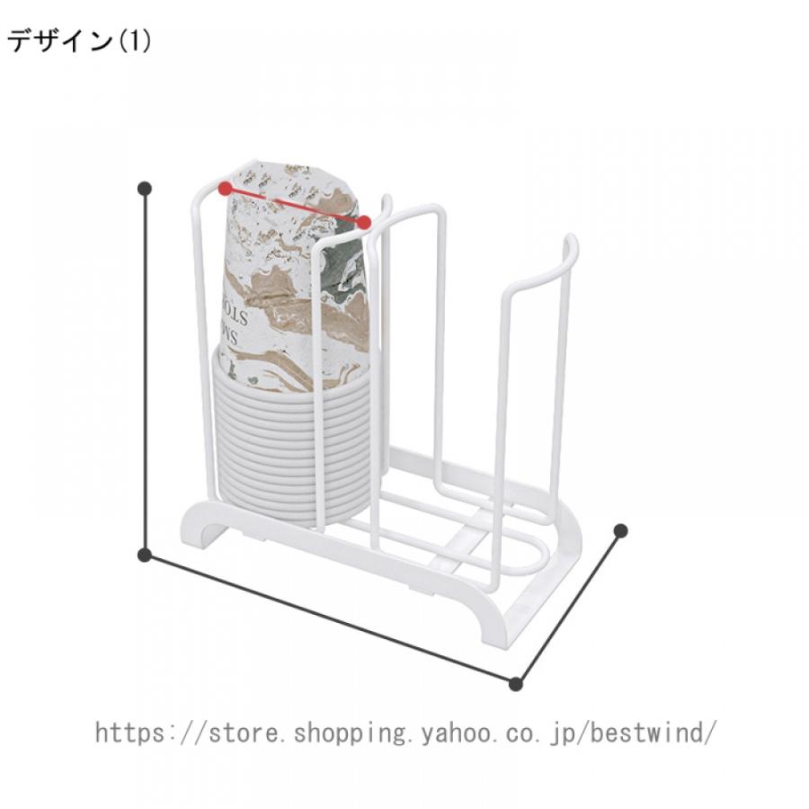 カウンター用 カップディスペンサー 紙コップホルダー ディスペンサー 仕切り収納 使い捨てカップ保管 耐磨耗性 耐用性 シンプル シンプルモダン｜bestwind｜09