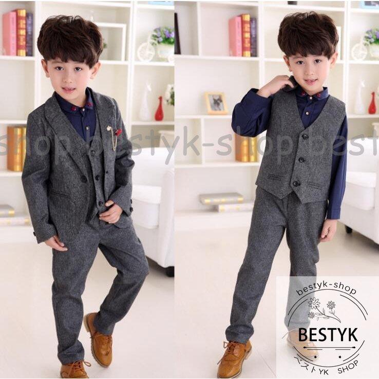 フォーマル 男の子 子供 スーツ 3点セット子供服 卒業式 七五三 結婚式 入学式 発表会 男の子用スーツ 3点セット B0107 Enst1029 ベストyk Shop 通販 Yahoo ショッピング