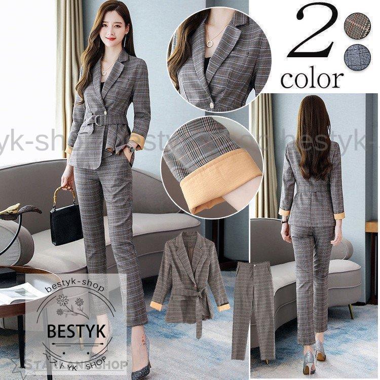 スーツ レディース スーツセット セットアップ パンツ テーラード ビジネス 卒園式 入園式 七五三 結婚式 披露宴 B0124 Rrzz257 ベストyk Shop 通販 Yahoo ショッピング