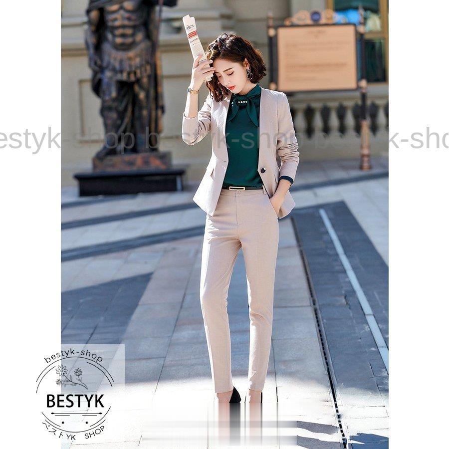 スーツ レディース スカートスーツ パンツスーツ 2点セット セットアップ 春 冬 ママスーツ ビジネス B0124 Rrzz261 ベストyk Shop 通販 Yahoo ショッピング