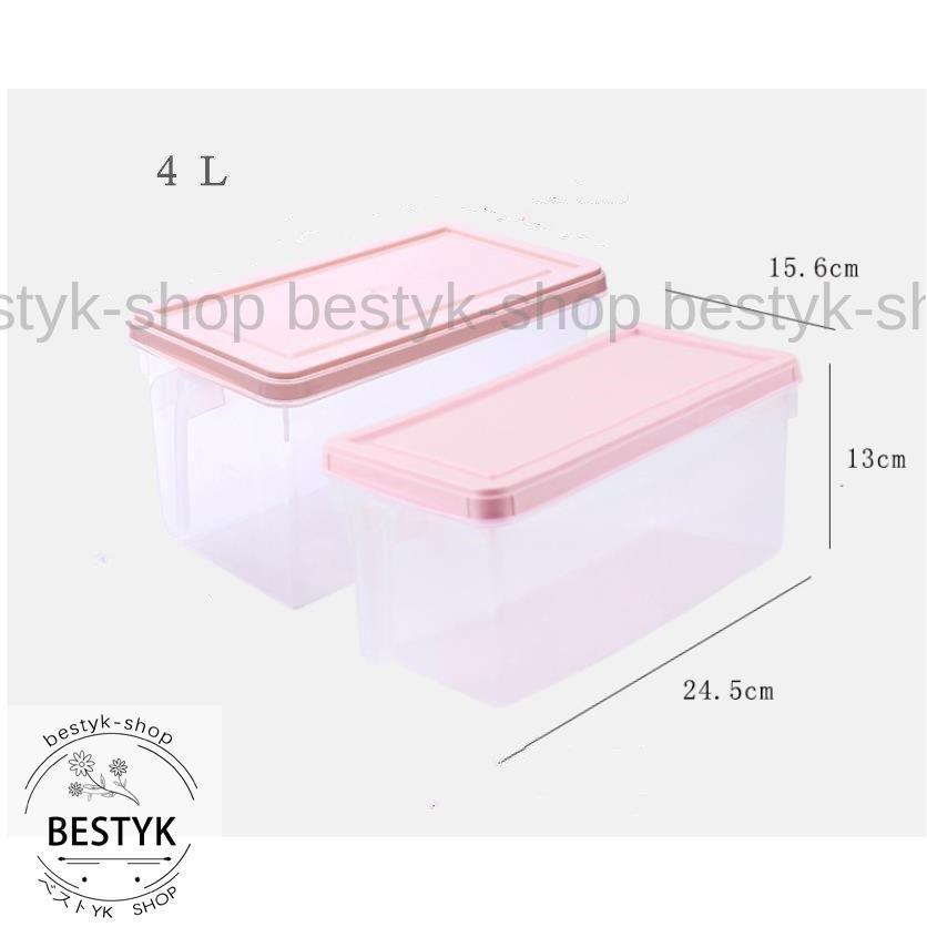 お得！3個セット　冷蔵庫トレー 引出し4L 収納 漬物 ホーロー容器  取っ手付き保存容器 ハンディーストッカー （ 食品保存容器 保存ケース 乾物保存容器 ）｜bestyk-shop｜18