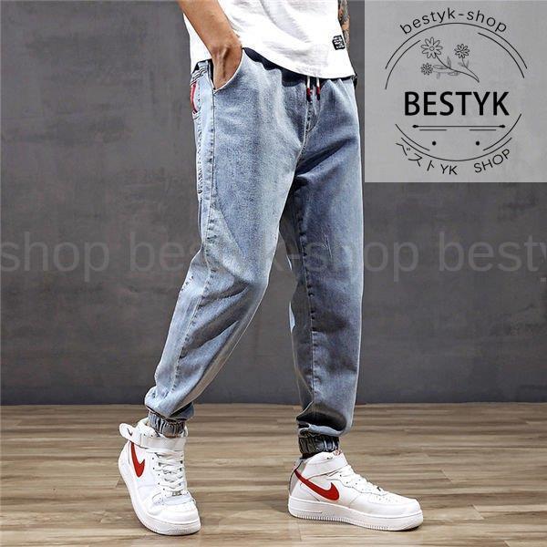 サルエルパンツ メンズ デニムパンツ ライトブルー ボトムス パンツ ジーンズ ズボン カーゴパンツ ワークパンツ ワイドパンツ 秋冬 B0228 Fwnk32 ベストyk Shop 通販 Yahoo ショッピング